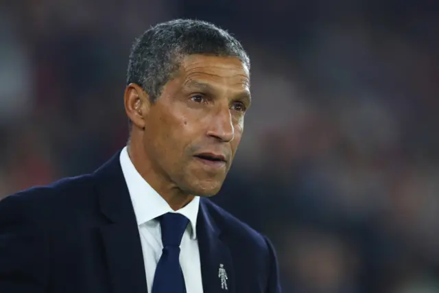 Brighton and Hove Albion manager Chris Hughton