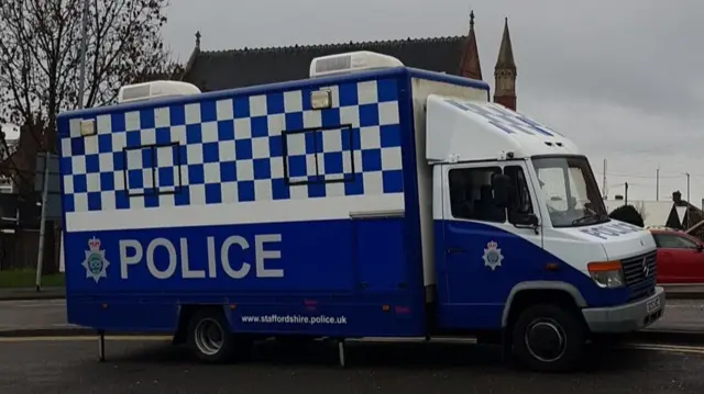 Staffordshire Police mobile unit