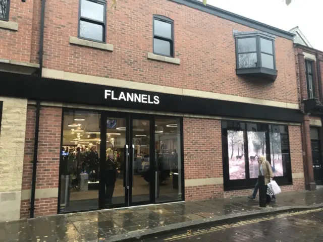 The Flannels store