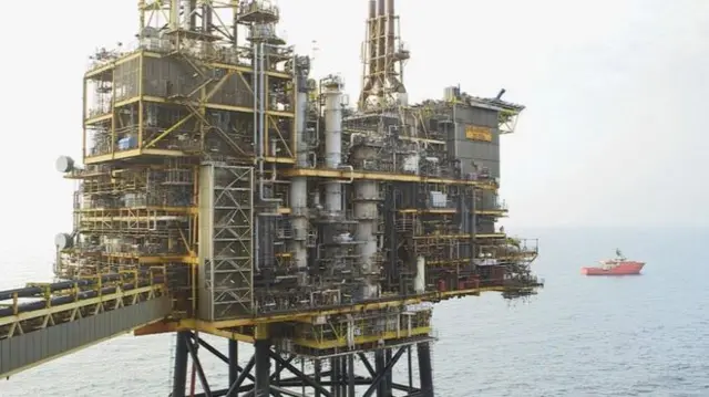 Shell's Shearwater platform