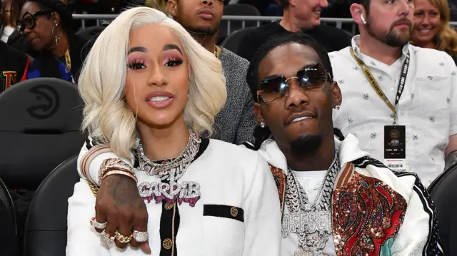 Cardi B and Offset last month, pre-split
