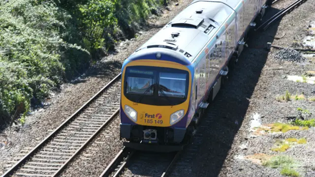 A First TransPennine Train