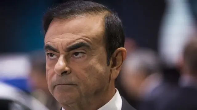 Former Nissan chairman Carlos Ghosn