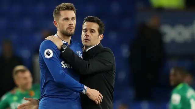 Gylfi Sigurdsson and Marco Silva