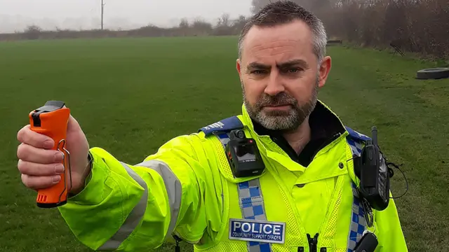 North Yorkshire Police officer