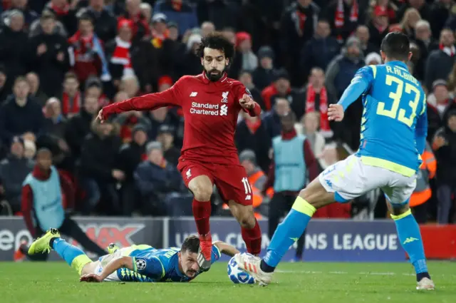 Mo Salah miss