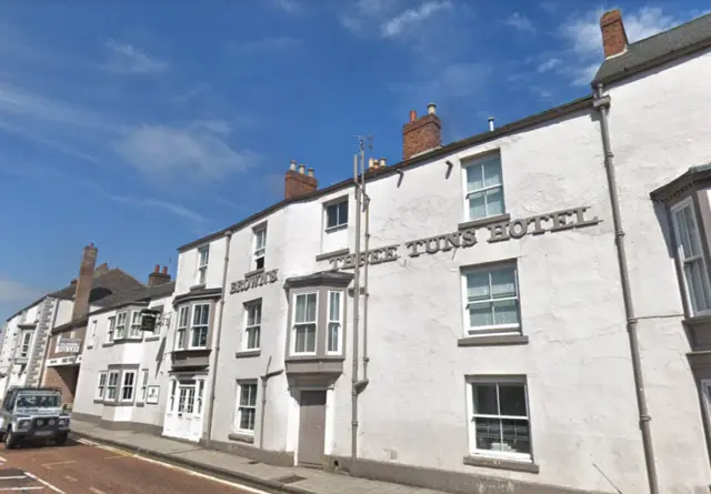 Former Three Tuns Hotel in Durham city