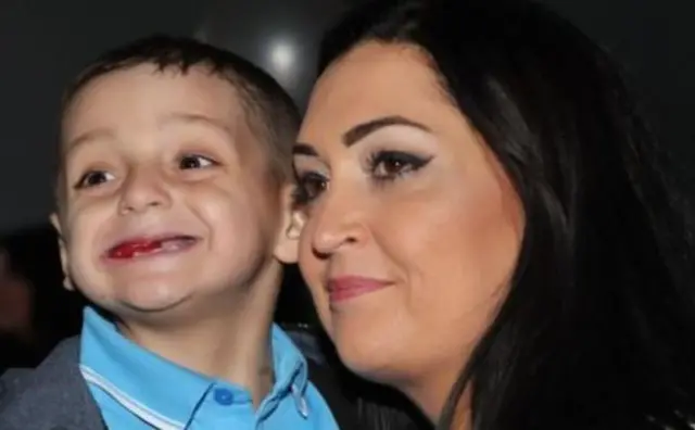 Bradley and mum