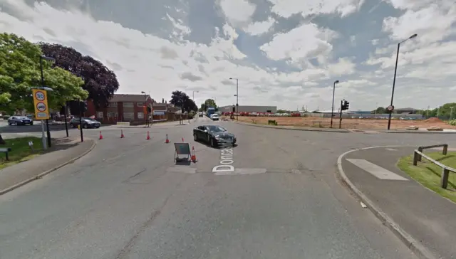 Brecks Lane Doncaster Road junction
