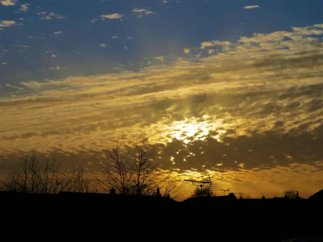East Leake clouds