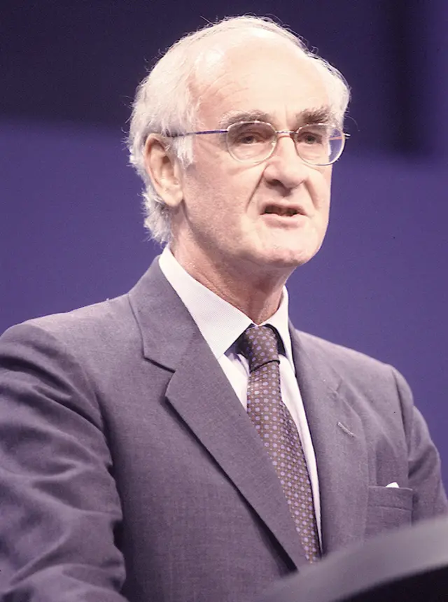 Former Tory cabinet minister John Nott