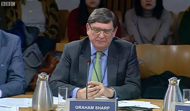 Graham Sharp from the Accounts Commission