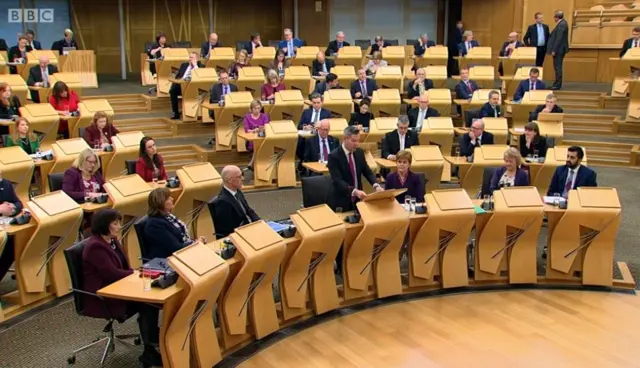 Finance Secretary Derek Mackay