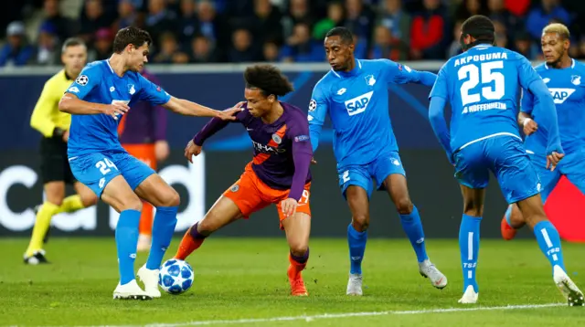 Manchester City v Hoggenheim