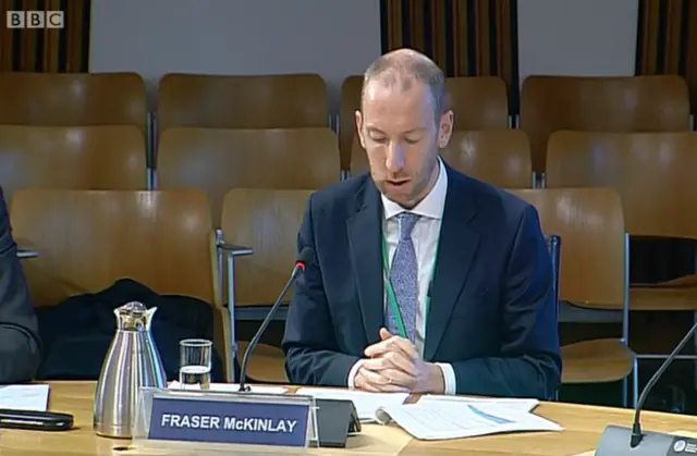 Fraser McKinlay from the Accounts Commission