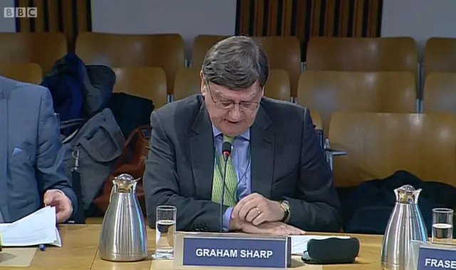 Graham Sharp from the Accounts Commission