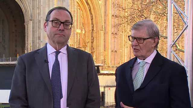 Richard Harrington and Sir Bill Cash