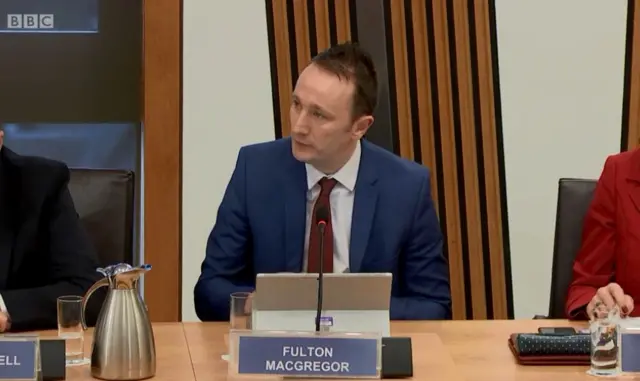 SNP MSP Fulton Macgregor