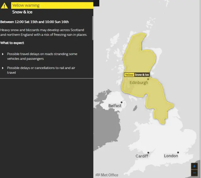 Met Office graphic