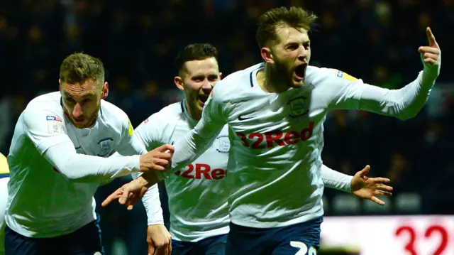 Preston celebrate