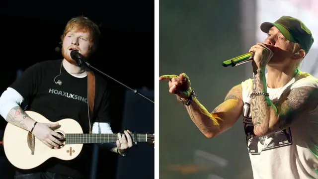 Ed Sheeran and Eminem