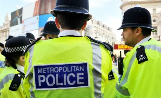 Met Police officers