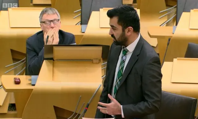 Justice Secretary Humza Yousaf