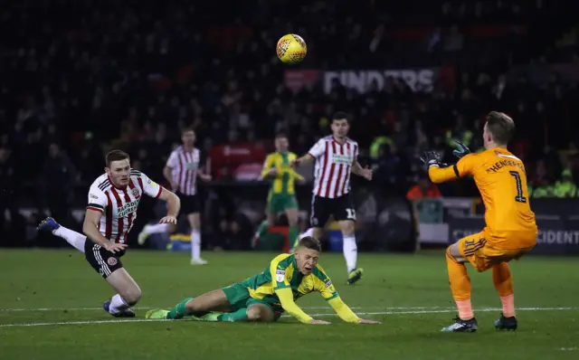 Dwight Gayle goes down