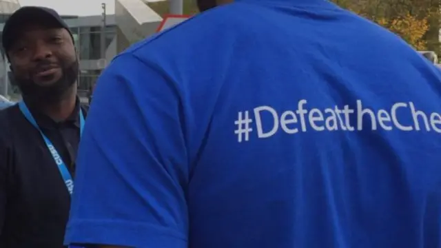 Defeat the cheats t-shirt