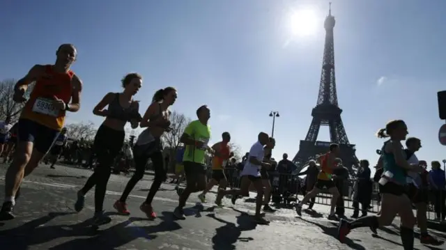 Paris and runners