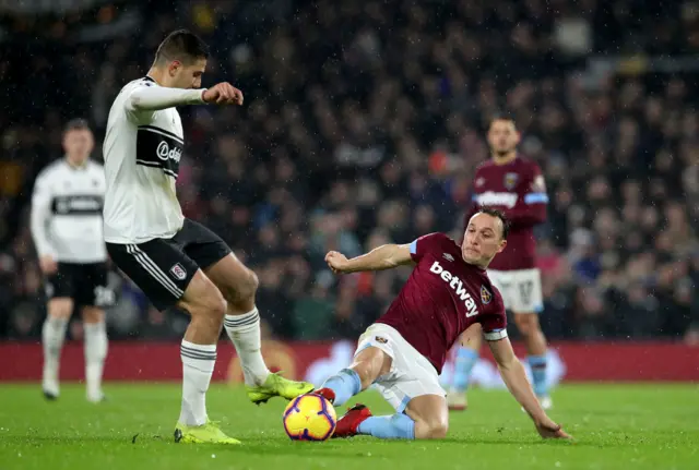 Noble tackles Mitrovic