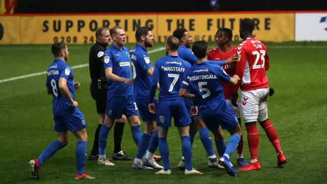 Charlton v Wimbledon