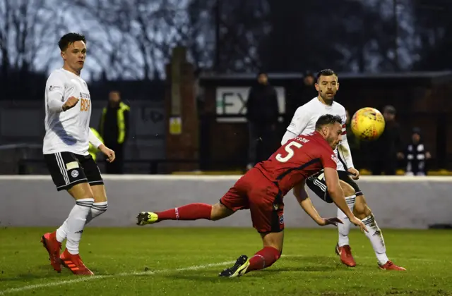 Lawrence Shankland scores for Ayr