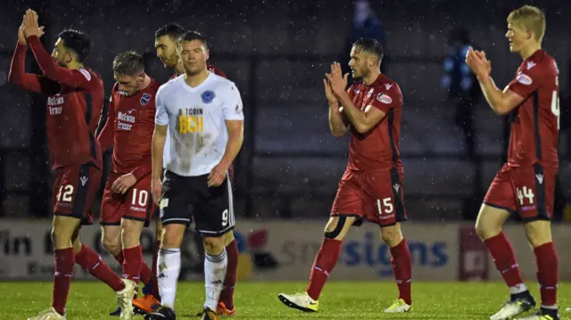 Ross County celebrate