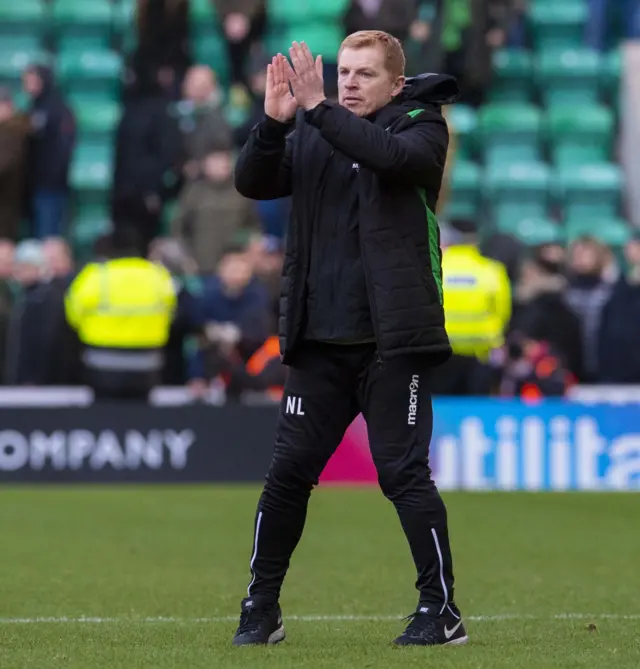 Hibs manager Neil Lennon