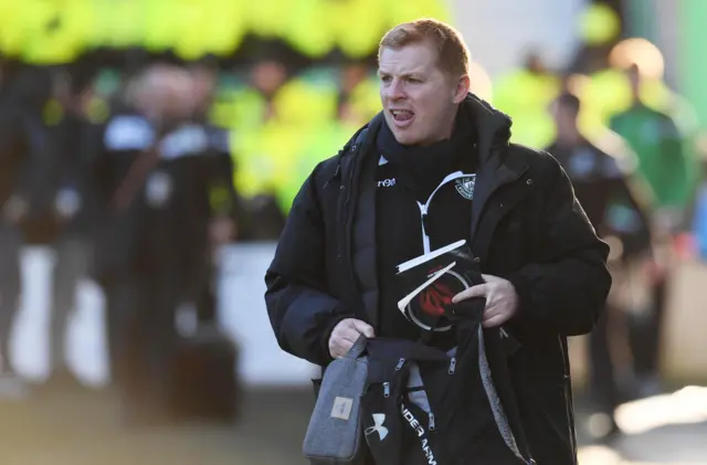 Hibs head coach Neil Lennon