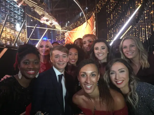 Billy Monger and England netball