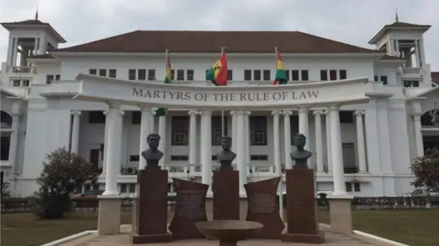 Ghana's court house