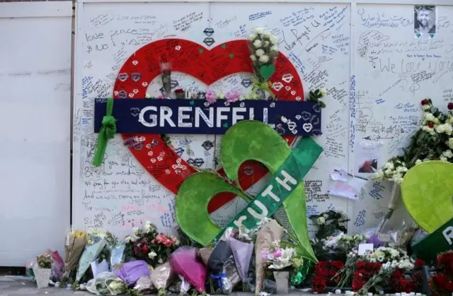 Grenfell tributes