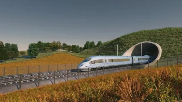 HS2 train