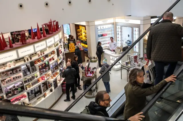 Department store interior