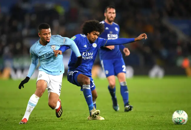 Hamza Choudhury makes a tackle