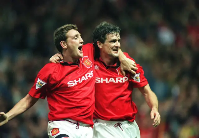 Steve Bruce and Mark Hughes