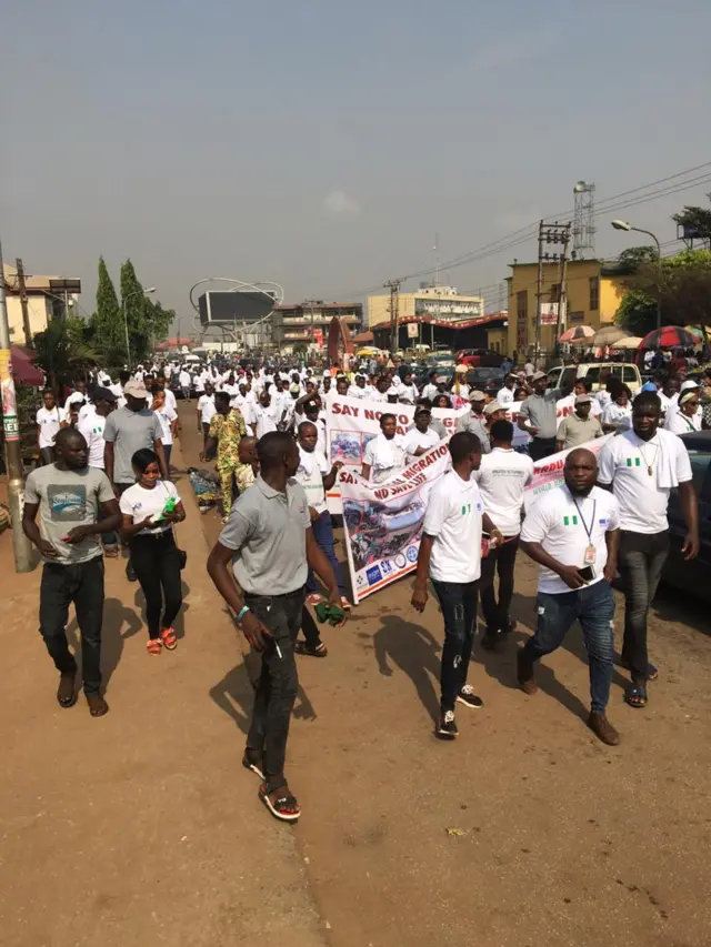 Nigeria city marks 'migrants day' celebrations