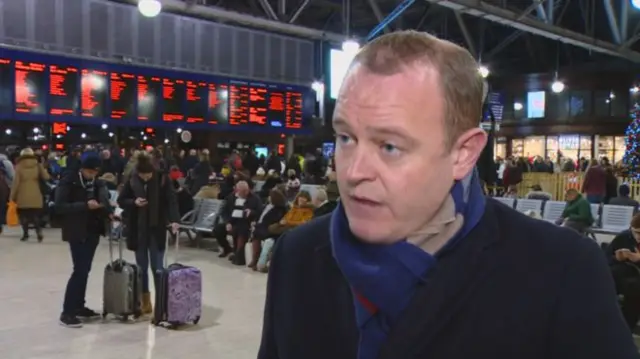 Alex Hynes of ScotRail Alliance said there would be significant improvement next week