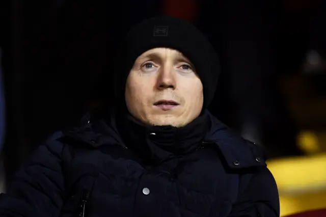 Willo Flood in the stand