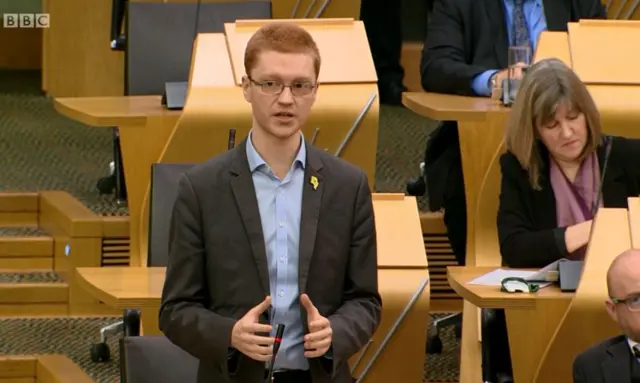 Green MSP Ross Greer