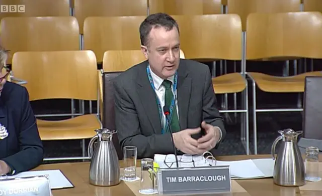 Tim Barraclough of the Scottish Courts and Tribunals Services