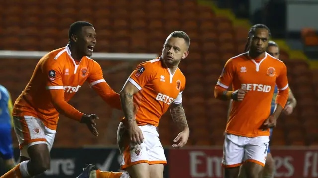 Blackpool's Jay Spearing