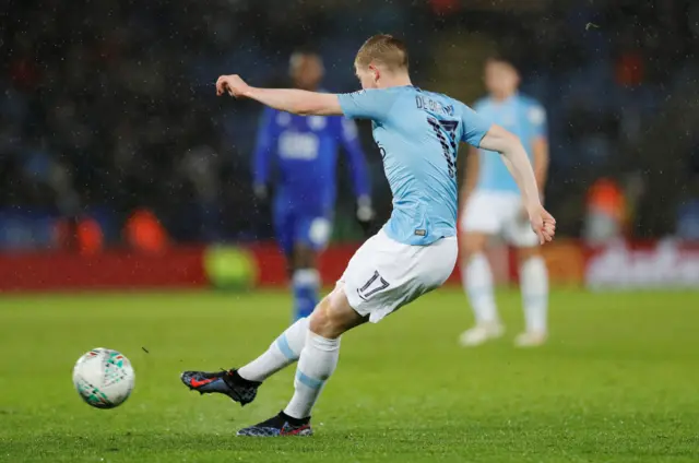 Kevin de Bruyne scores